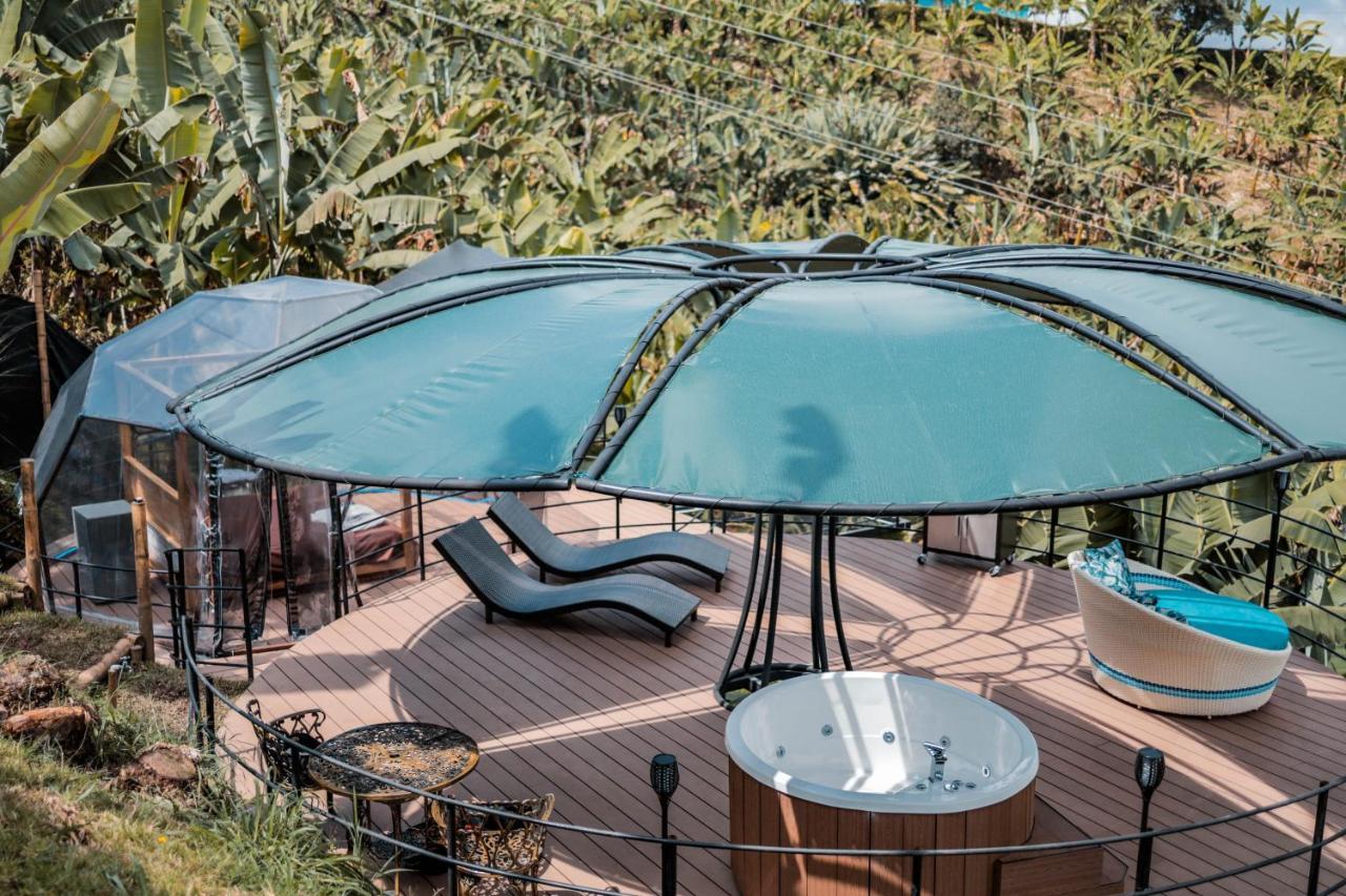 Villa Chami Glamping à Manizales Extérieur photo