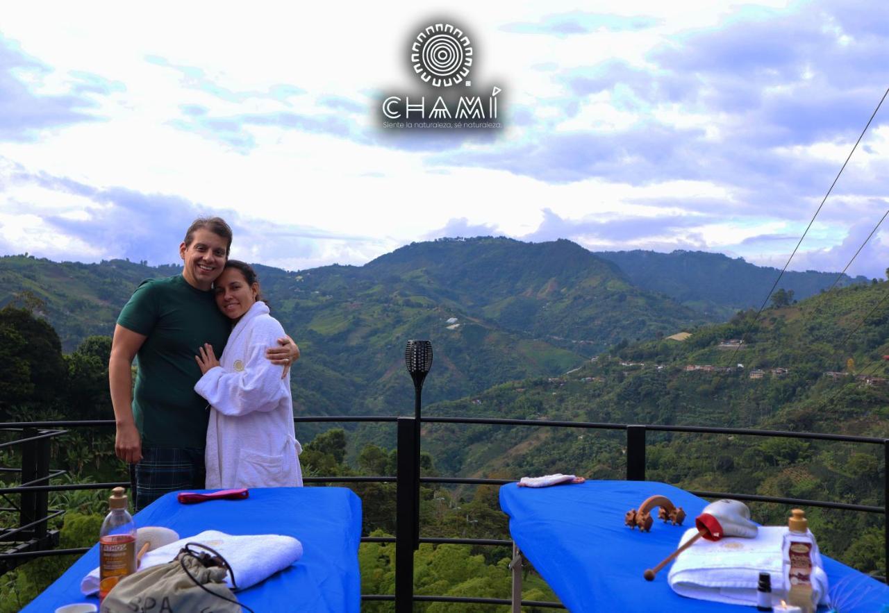 Villa Chami Glamping à Manizales Extérieur photo