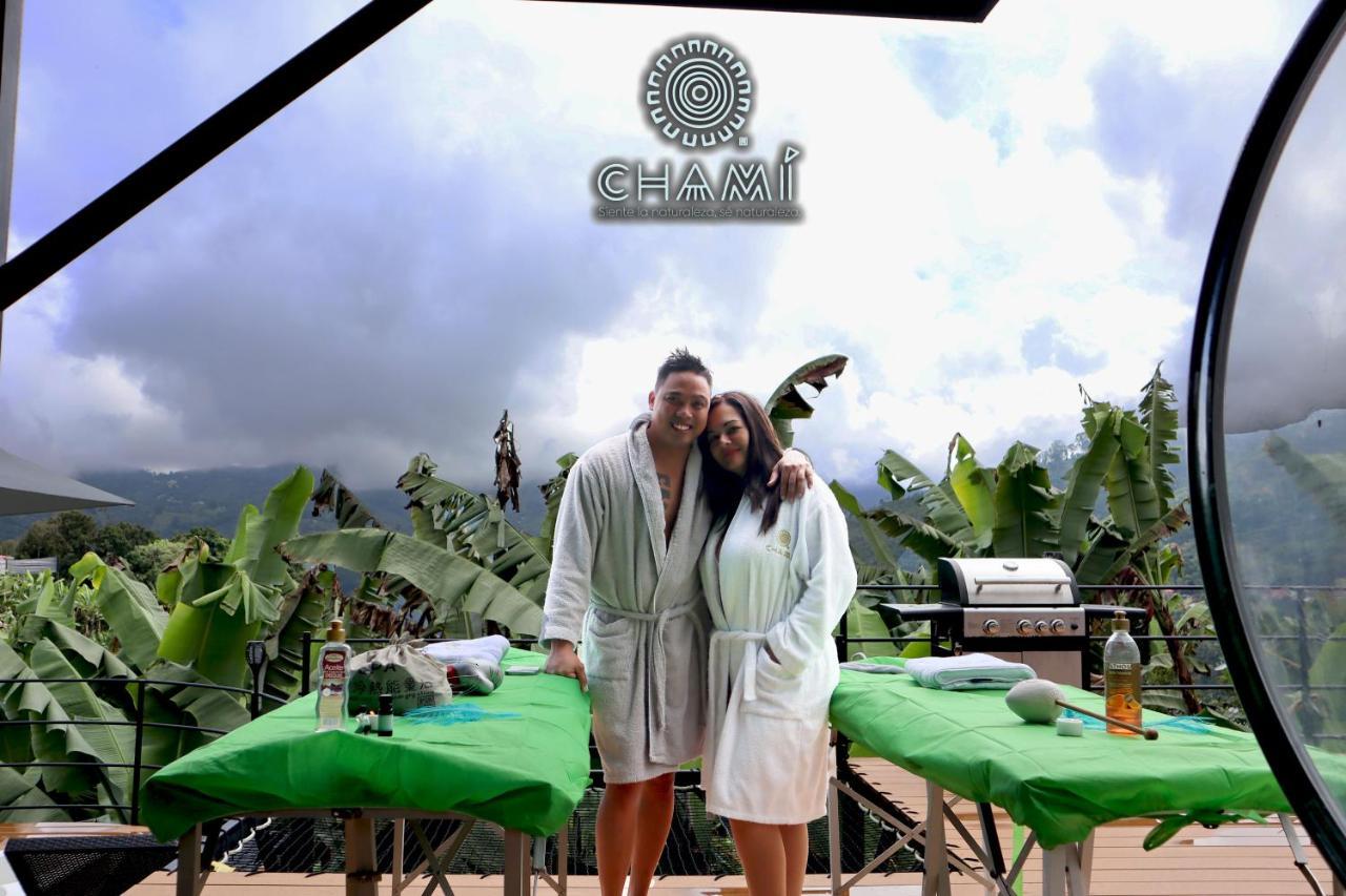Villa Chami Glamping à Manizales Extérieur photo